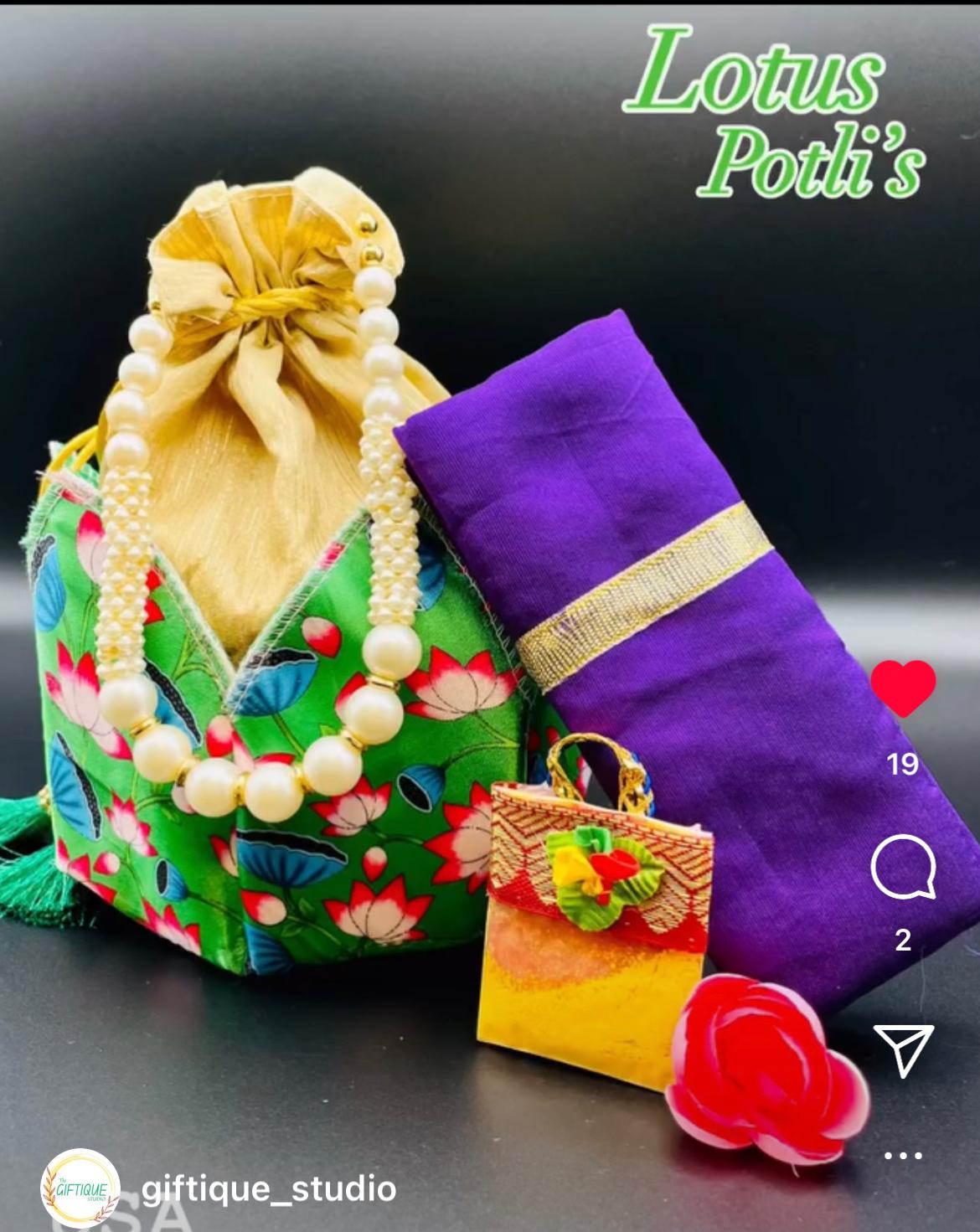 Lotus Flower Bag